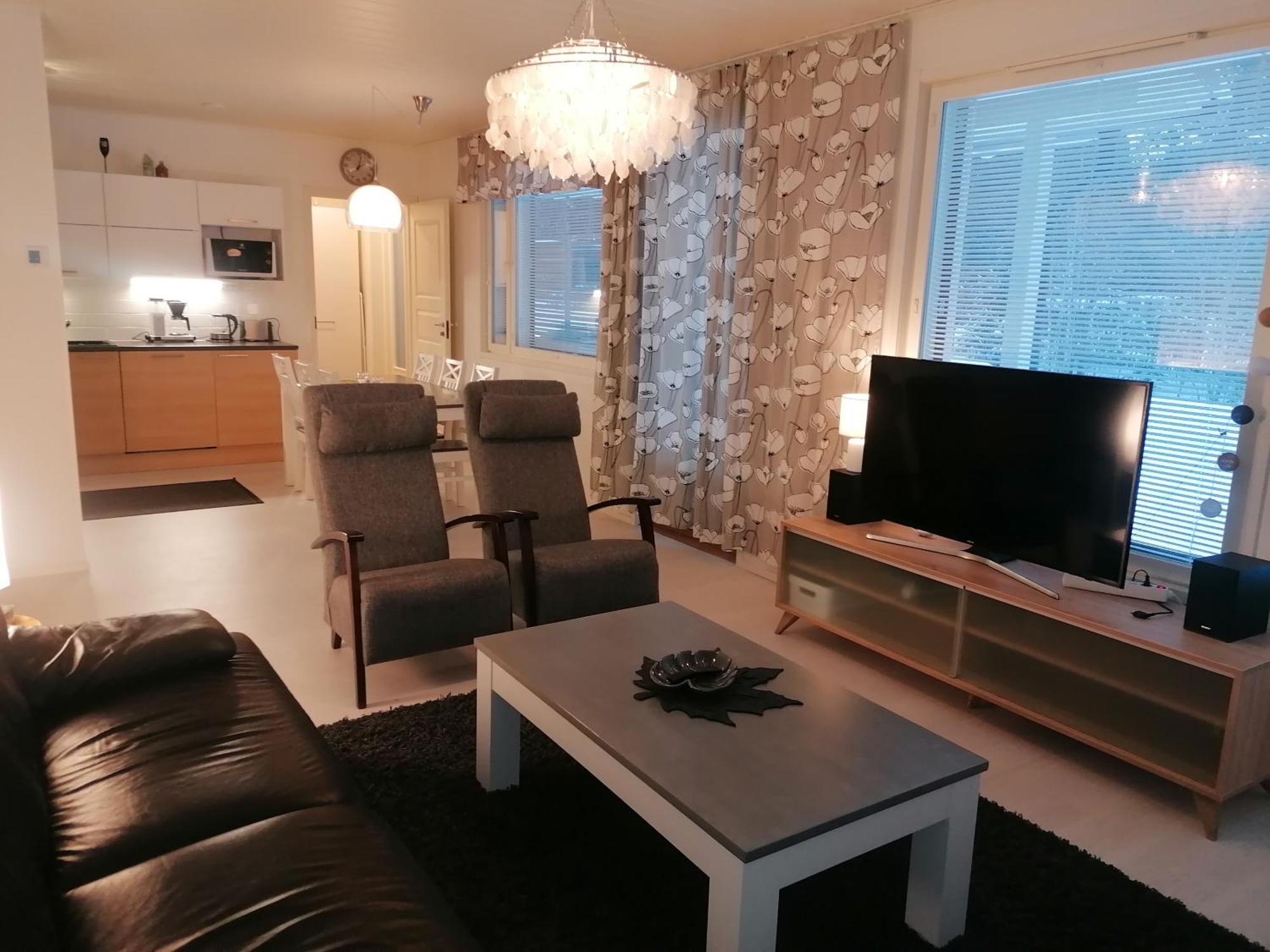 Majoituspalvelu Nurmi Apartment Oksapolku 2 B Deluxe Huoneisto 103M2 Раахе Экстерьер фото